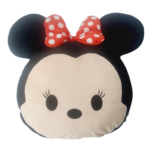 Disney Jumbo Mickey & Minnie Mouse Tsum Tsum Large Plush Pillow Authenti… - Picture 9 of 16